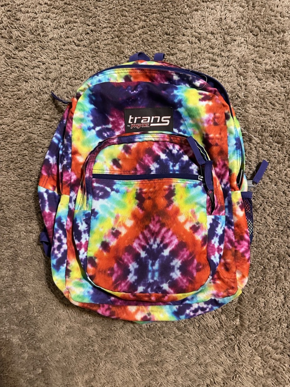Vintage Jansport “Tye dye” backpack 90s